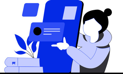 Web Development Illustration