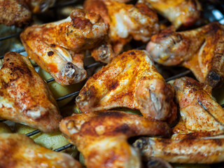 Delicious Roasted Chicken Wings on the Grill