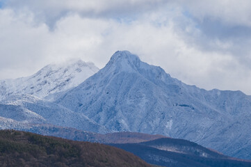Fototapeta premium 茅野市 八ヶ岳