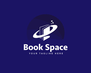 book space university logo icon symbol design template illustration inspiration