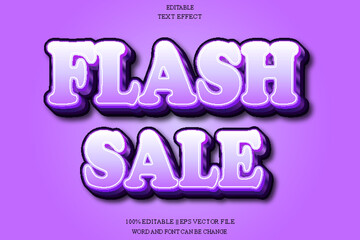 Flash sale Editable Text Effect Emboss Gradient Style