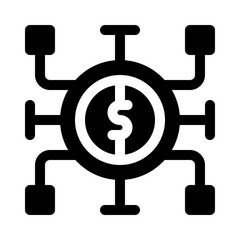 business glyph icon