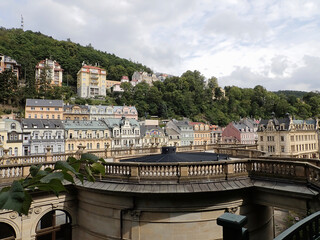 Townscape  in Czech Karlovy Vary