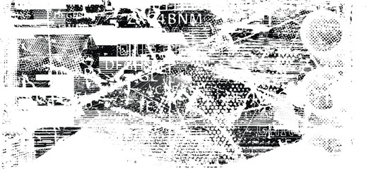 Glitch distorted grange shape . Noise grungy logo . Trendy defect error shapes . Glitched frame .Grunge textured . Distressed effect .Vector shapes  - obrazy, fototapety, plakaty