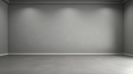 Gray empty room studio gradient used for background and display your product