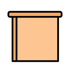 Bakery Bread Food Filled Outline Icon