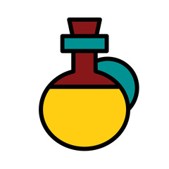 Message Oil Spa Filled Outline Icon