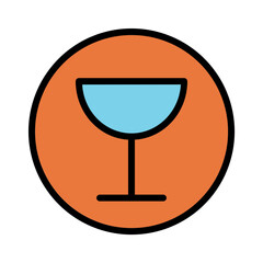 Asteroid Astraea Astro Filled Outline Icon