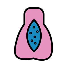 Pear Fruit Healthy Filled Outline Icon