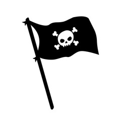 Pirates Flag Vector Illustration