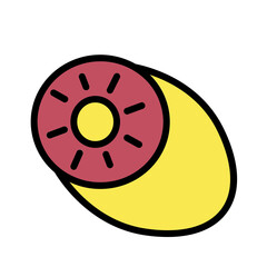 Diet Food Fresh Filled Outline Icon