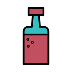 Healthy Oil Olive Filled Outline Icon