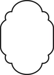 Collection of oriental style Islamic windows and arches with modern boho design, moon, mosque dome and lanterns