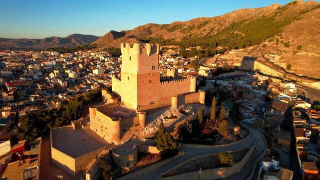 Scenic medieval towns and castles of Spain - Castillo de la Atalaya, Alicante province