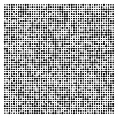 black and white dots