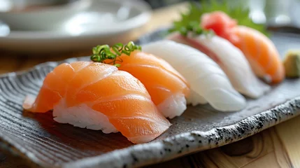 Gordijnen 日本の握り寿司 © Rossi0917