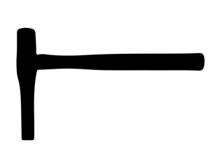 Handyman Tool silhouette vector art white background