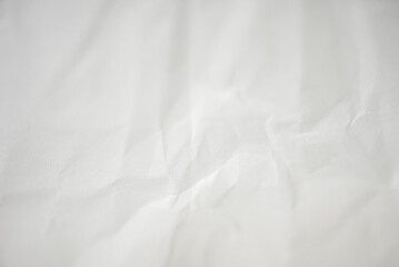 Close-up blurred white paper texture background