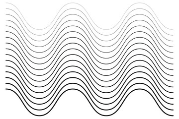 Wavy, waving, billowy and undulating lines. Streaks, strips. Curvy, squiggle parallel stripes