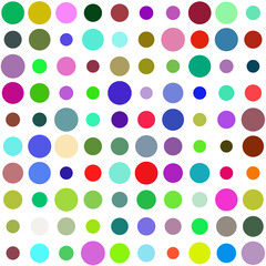 seamless pattern with circles