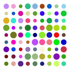 seamless pattern with circles