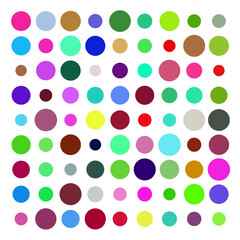 seamless pattern with circles