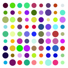 seamless pattern with circles