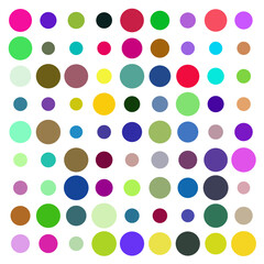 seamless pattern with circles