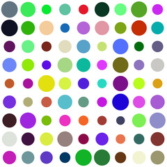 seamless pattern with circles