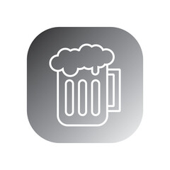 beer icon vector