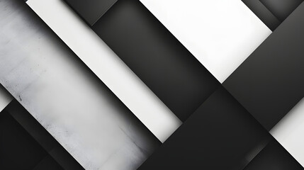 White black shapeless flat abstract technology business background with stripes cubes