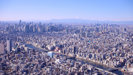 東京スカイツリーから見た街並み © Tozawa