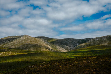 Mountain pastures, Kouga Mountains near Uniondale, Western Cape, South Africa.