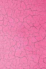 Cracked and peeling pink background. Phone wallpaper