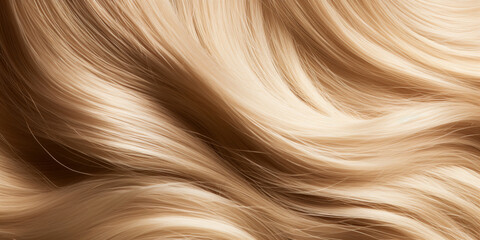 Blonde hair texture Wavy long curly blond hair , A close up of a blonde hair.
