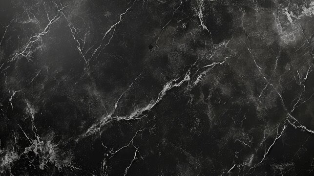 Luxurious Marbled Black Texture Background with Vintage Gray Design