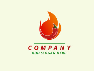 Spicy Pepper logo designs concept vector, Red Hot Chili logo designs template.