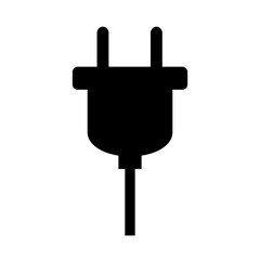 Electric Plug Icon Set | Electric plug flat svg vector icon | Electricity and energy symbol