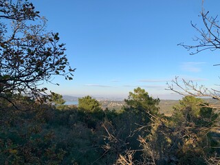 Vue sur le Golfe de Saint Tropez, France