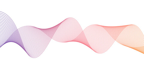 Rainbow lines abstatrac pattern backgrond.Vector, abstraction. for web design, website, wallpaper, banner or cover. Futuristic wavy,wave curve lines banner background design.