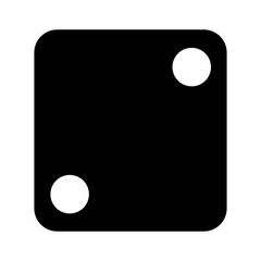 Dice Cubes Filled Icon Set | Ludo Dice Flat Icon | Game Dices for Casino, Gamble