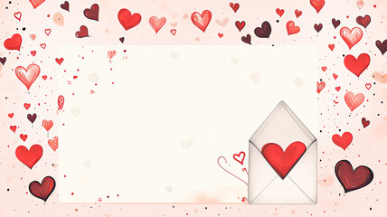 Heart-Themed Stationery Collection