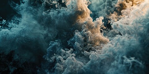 A close up view of a cloud of smoke. Perfect for adding a mysterious or dramatic element to any project
