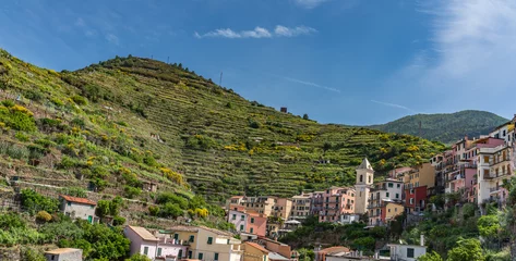 Papier Peint photo Lavable Ligurie Visiting the fishing villages of Cinque terre, Italy, Europe