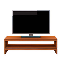 TV Stand - Rectangular or Square-Shaped, Flat Screen