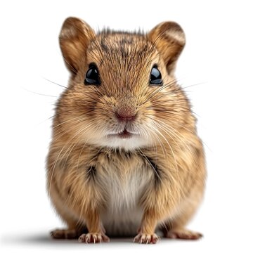 recommend clip art: Litter Mongolian Gerbil Desert Rat, White Background, Illustrations Images