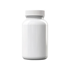 blank white plastic bottle isolated on transparent background Remove png, Clipping Path, pen tool