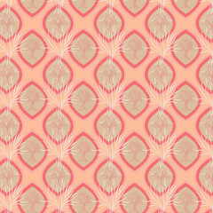 Peach_Fuzz_Pattern Design_Pantone color_2024