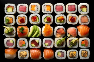 DIY sushi rolls for kids