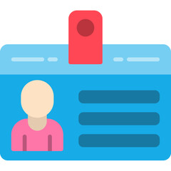 Identification Card Icon